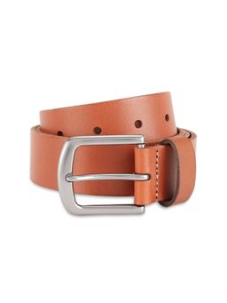 United Colors of Benetton - Bradano Men Leather Belt - Tan