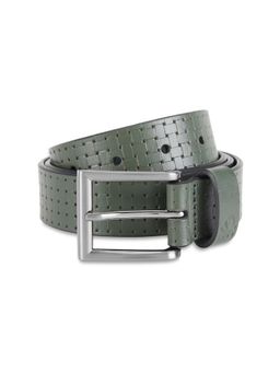 United Colors of Benetton - Stilaro Men Leather Belt - Olive