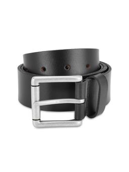 United Colors of Benetton - Topino Men Leather Belt - Black