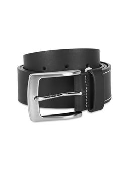United Colors of Benetton - Vatican Men Leather Belt - Black