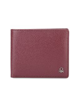 United Colors of Benetton - Novara Men Leather Wallet - Red