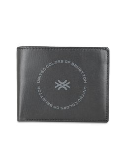 United Colors of Benetton - Cormack Men Leather Wallet - Black