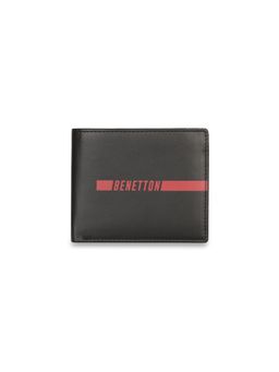 United Colors of Benetton - Cloyd Men Leather Wallet - Black