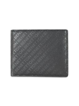 United Colors of Benetton - Nolen Men Leather Wallet - Black