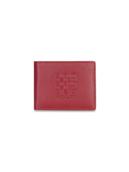 United Colors of Benetton - Eagen Men Leather Wallet - Red