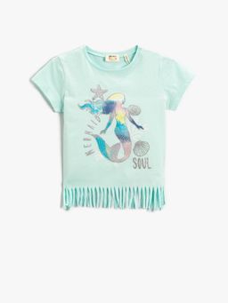 Koton - Girls Water Green T-shirt