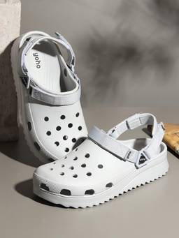 Yoho - Men Grey Trendy & Stylish Hacker Clogs