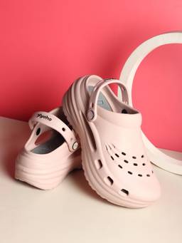 Yoho - Jumbo Clogs for Women Pink