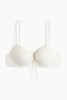 H&M - Women White Push-Up Bikini Top