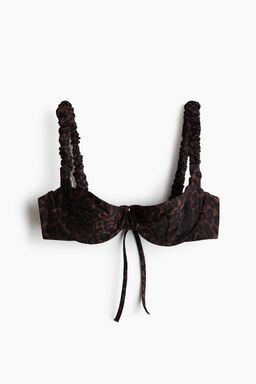 H&M - Women Brown Balconette Bikini Top