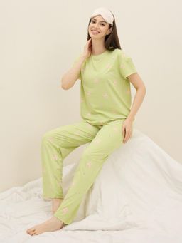 Sweet Dreams - Womens Printed Pyjama Set