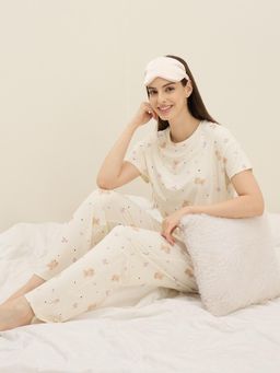 Sweet Dreams - Womens Printed Pyjama Set