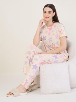 Sweet Dreams - Womens Printed Pyjama Set