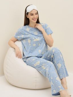 Sweet Dreams - Womens Printed Pyjama Set