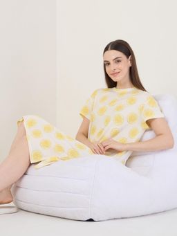 Sweet Dreams - Womens Printed Short Night Dress