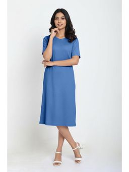 Zivame - Knit Cotton Loungewear Dress - Riviera