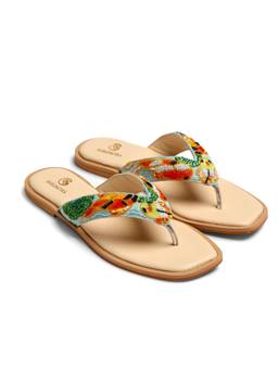 Shilpsutra - Lotus Koi Multi-Color Sandals