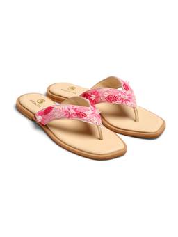 Shilpsutra - Rose Bloom Pink Sandals