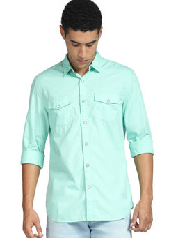Jack & Jones - Blue Full Sleeves Shirt