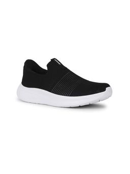 Power - Women Black Slip On Walking Shoes