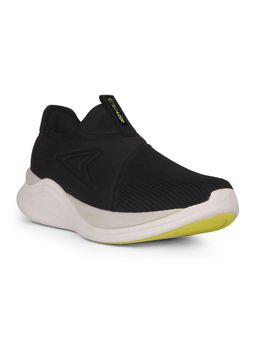 Power - Men Black Walking Slip On Shoes