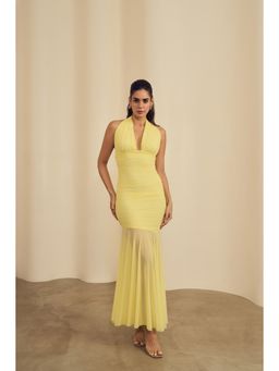 LABEL FROW - Amari Yellow Dress