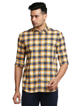 ColorPlus - Medium Yellow Casual Shirt