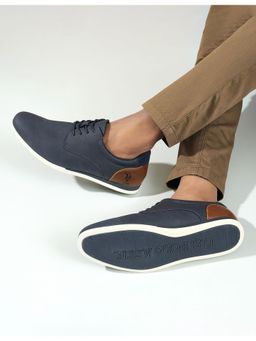 U.S. POLO ASSN. - Men Darryl 2.0 Navy Work Casuals Lace Up Shoes