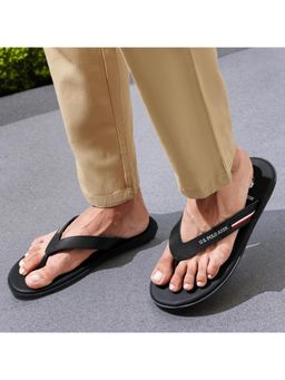 U.S. POLO ASSN. - Men WANOR 2.0 Black Flipflop