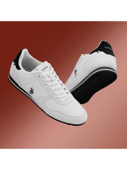 U.S. POLO ASSN. - Men Sorrento 4.0 White Retro Sneakers