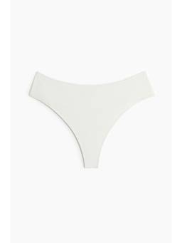 H&M - Women White Brazilian Bikini Bottoms