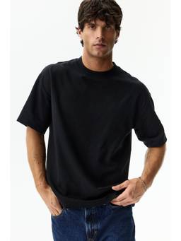 H&M MOVE - Men Black Cooling Relaxed Fit T-Shirt