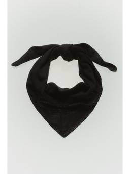 H&M - Women Black Fine-Knit Scarf