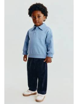H&M - Boys Blue Cotton corduroy trousers