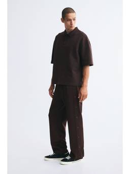 H&M - Men Black Relaxed Fit Trackpant