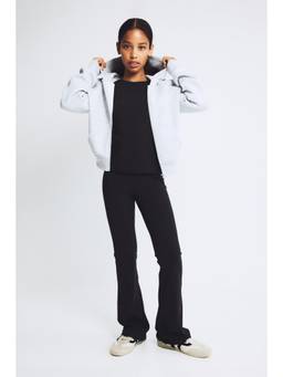 H&M - Girls Black Flared Warming Leggings With Softmove