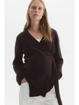 H&M - Women Brown MAMA Before & After wrapover Top