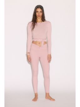 H&M - Women Pink Sports leggings with SoftMove