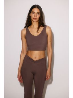 H&M - Women Purple Flared yoga leggings with SoftMove
