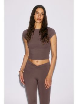 H&M - Women Purple Sports top with SoftMove