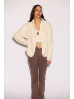 H&M - Women Orange Regular Fit Fleece sports jacket