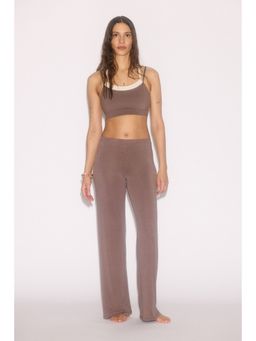 H&M - Women Brown Regular Fit Yoga pants