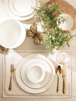 Pure Home + Living - Off White Cotton Placemat