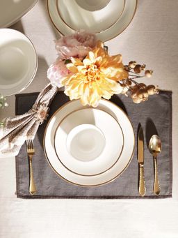 Pure Home + Living - Dark Grey Cotton Placemat