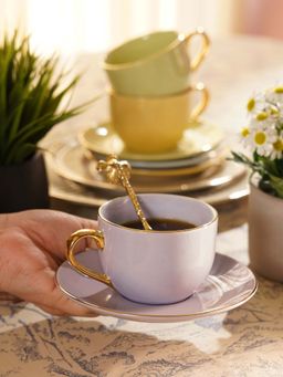Pure Home + Living - Lilac Senorita Cup and Saucer