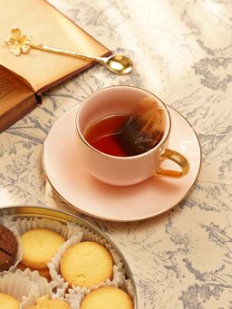 Pure Home + Living - Light Pink Senorita Cup and Saucer