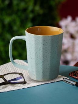 CLAY CRAFT - Fine Ceramic Armada Microwave Safe Coffee & Milk Mug, 320ml