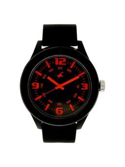 Fastrack - Tees NG38003PP13W Black Dial Analog Watch for Unisex