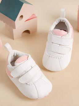 Kicks and Crawl - Pink Tiny Blush Sneakers