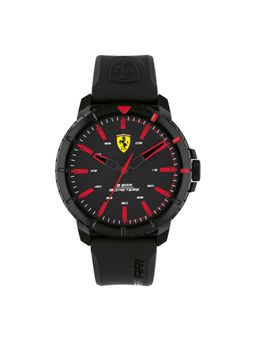 Scuderia Ferrari - Forza Evo Quartz Black Round Dial Mens Watch - 0830903